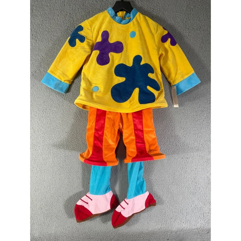 JoJo's Circus Costume XS Disney Store JoJo Clown Toddler Halloween Dress Up
